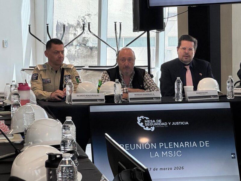 Sesiona Mesa de Seguridad y Justicia de Ciudad Juárez en la Torre Centinela