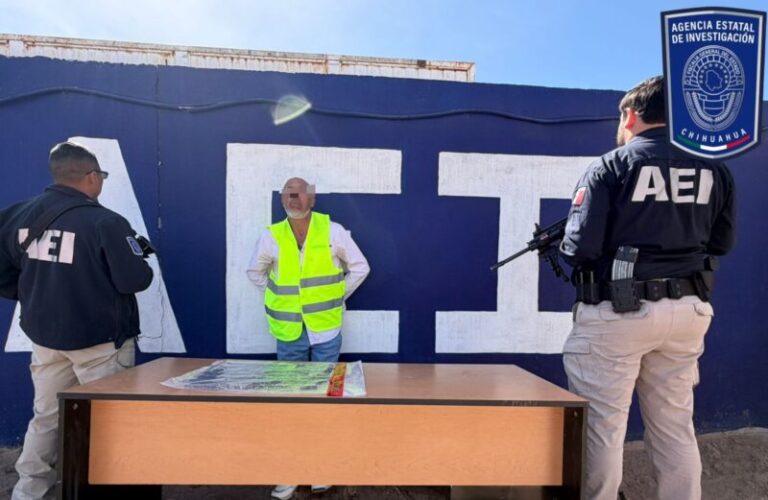 Detienen en Puerto Palomas a hombre con 275 cartuchos útiles
