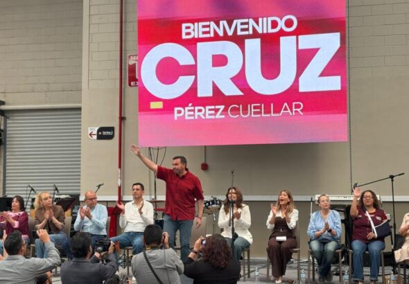 Reúne Cruz Pérez más de 4 mil personas en Centro de Convenciones