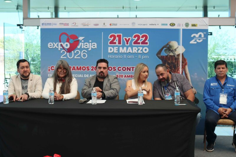 Realiza Turismo ExpoViaja 2026 en la ciudad de Chihuahua