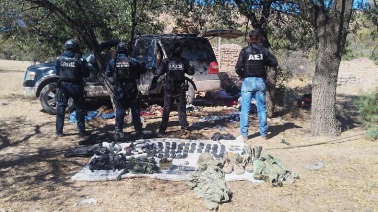 SSPE reporta detenciones, decomisos de armas y droga en operativos semanales
