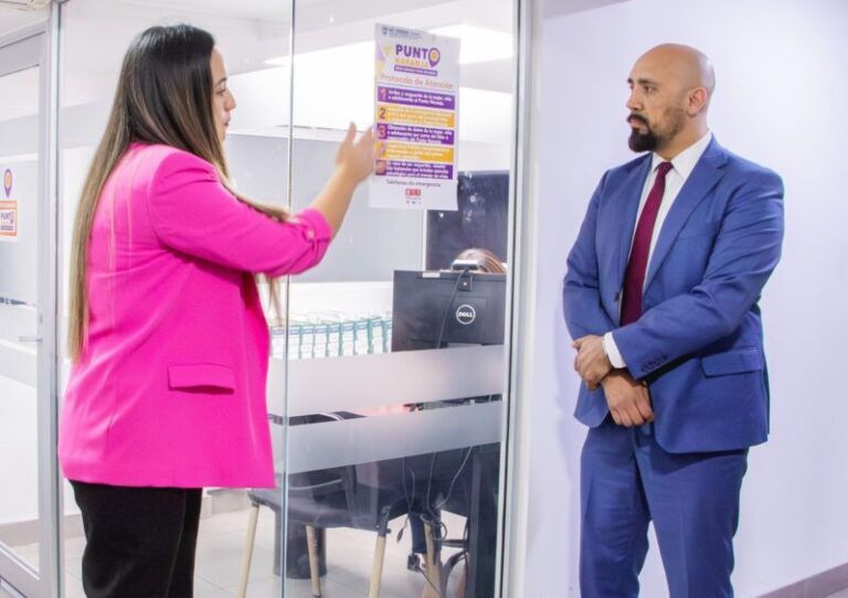 Instala CEDH Punto Naranja para protección de mujeres