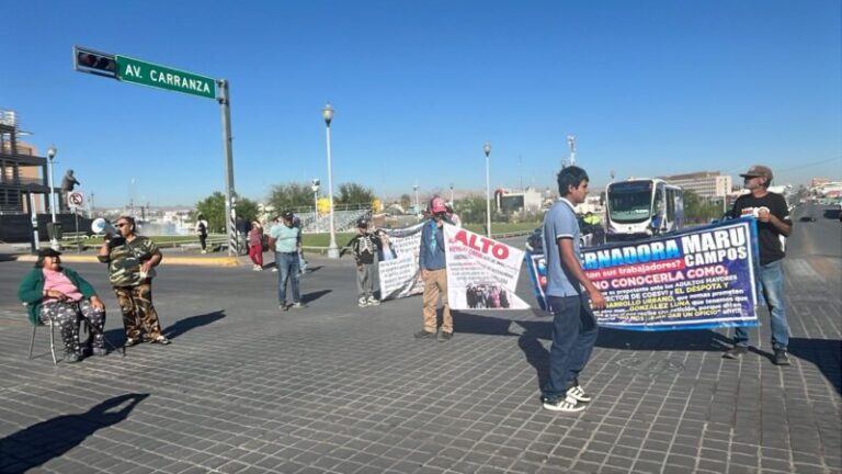 Nuevamente Viky bloquea la ciudad