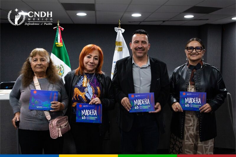 CNDH presenta libro “Madera 65” sobre memoria histórica y movimientos sociales en Chihuahua