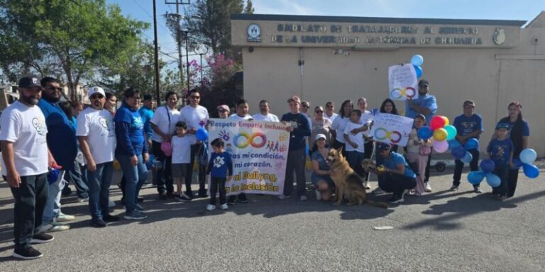 REALIZAN CON ÉXITO: LA CAMINATA POR LA CONCIENTIZACION DEL AUTISMO