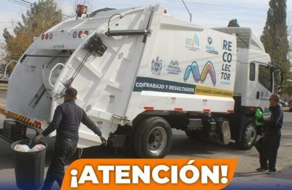 Anuncian suspensión del servicio de recolección de basura los próximos 3 y 4 de abril
