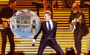 Así era la mansión de Luis Miguel en Acapulco con un lago artificial