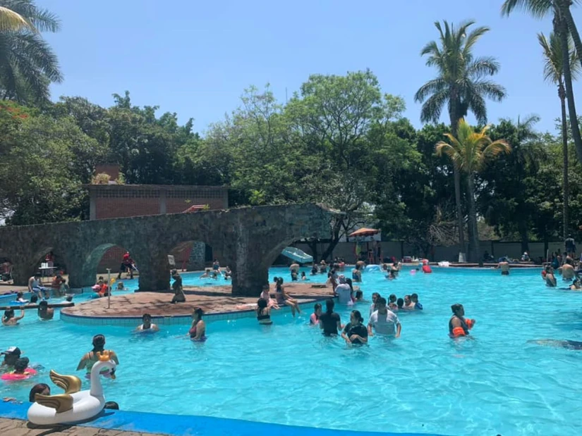 Así es el balneario de Cuautla que visitaba María Félix. Foto: Cortesía