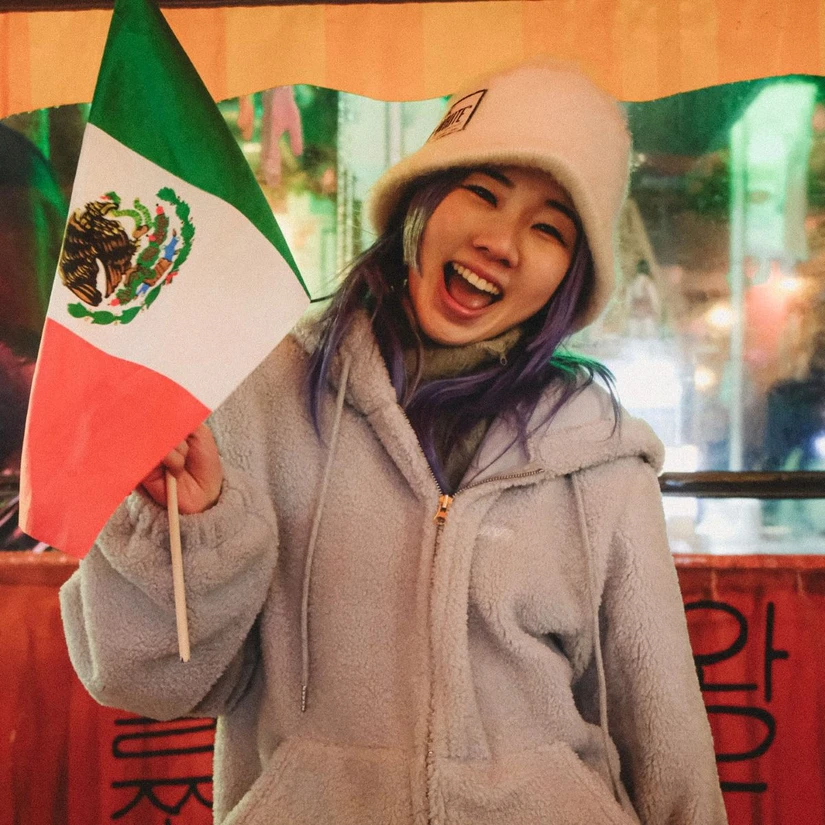 Así le cambió la vida México a Chingu Amiga. Foto: Facebook Chingu Amiga