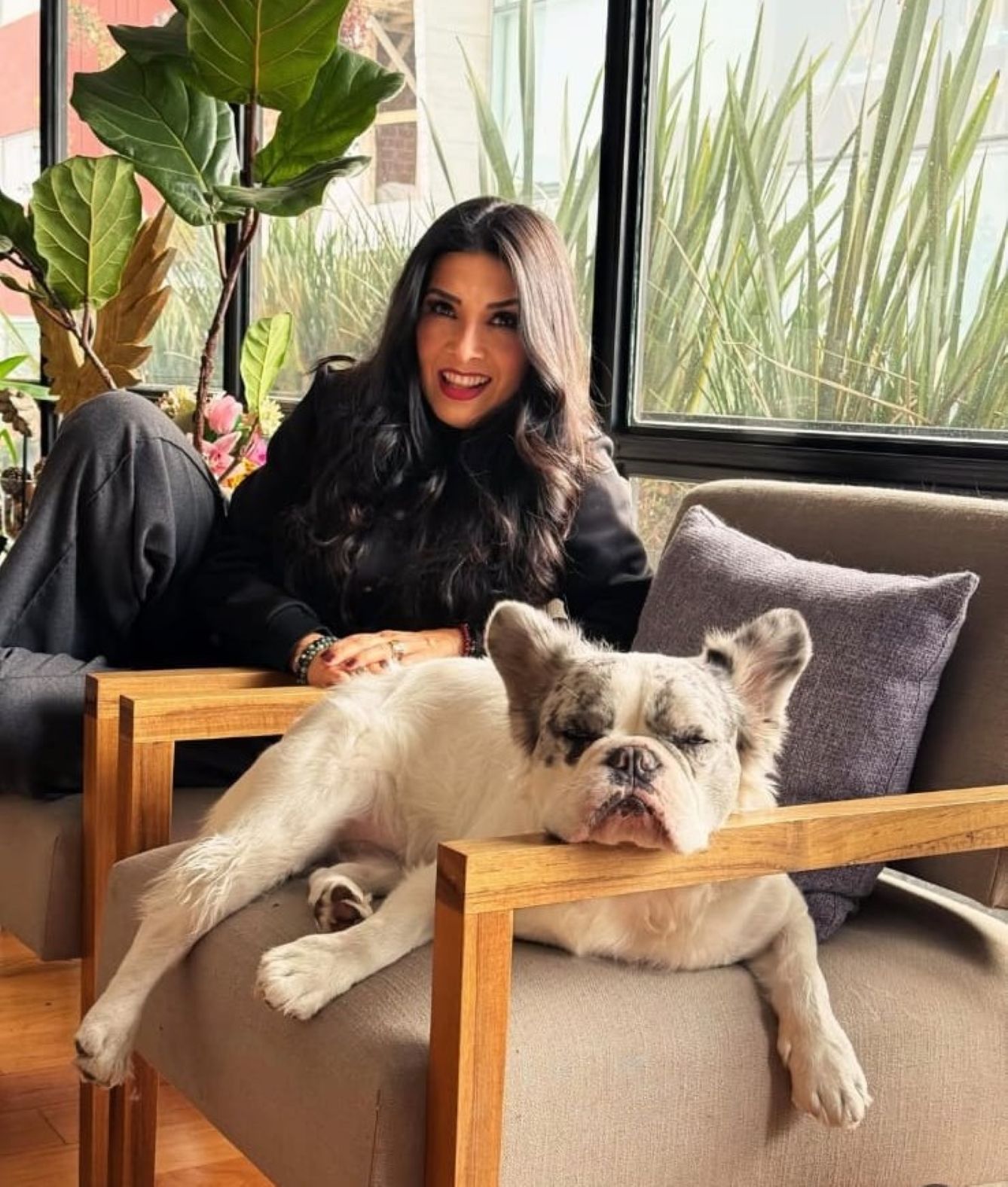 Así luce la casa de Dalilah Polanco. Foto: Instagram