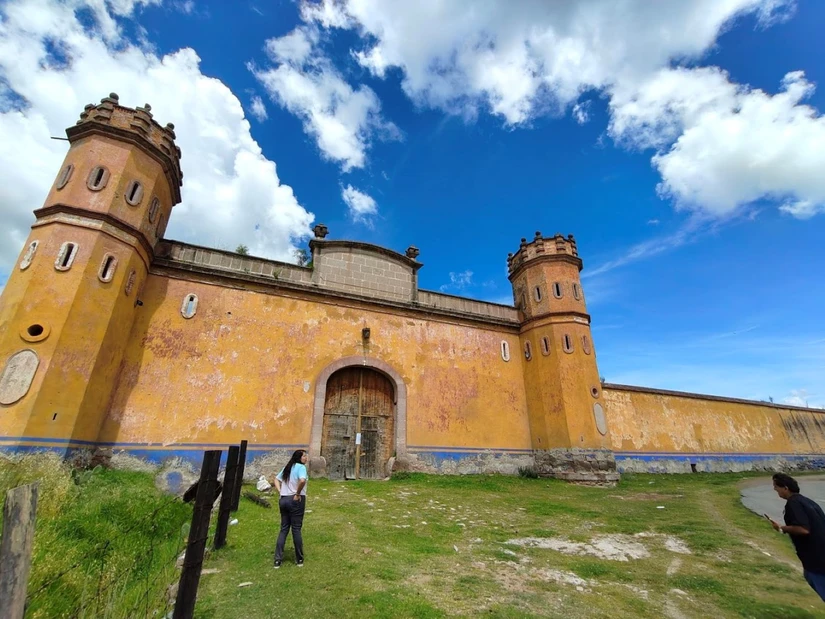 Así se ve actualmente la hacienda donde grabaron la telenovela Amor Real. Foto: Cortesía