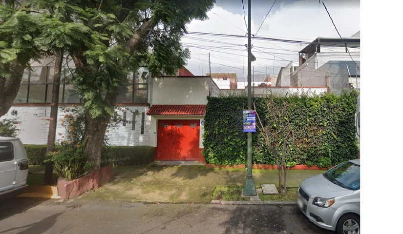 As luce actualmente la que fue la residencia de la actriz Sara García en la CDMX. Foto: Cortesía