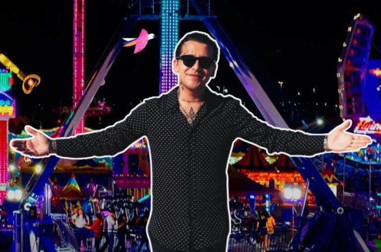 Christian Nodal llega al Palenque de Santa Rita 2026 en Chihuahua