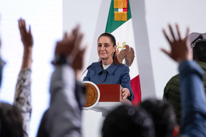 La presidenta ha mostrado un buen respaldo ciudadano en su lucha contra el crimen organizado.