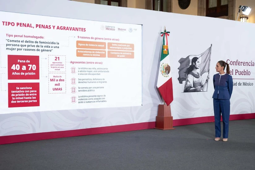 Claudia Sheinbaum, presidenta de México.