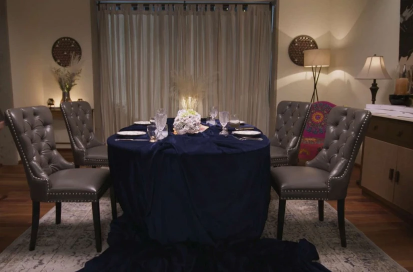 Comedor de la residencia de Itatí Cantoral. Foto: Divina Comida