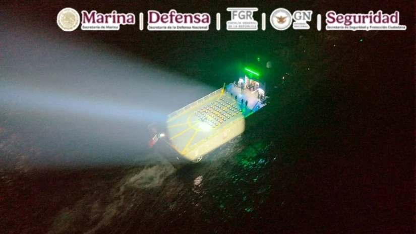 Decomiso de cocaína en Acapulco operativo marítimo contra el narcotráfico