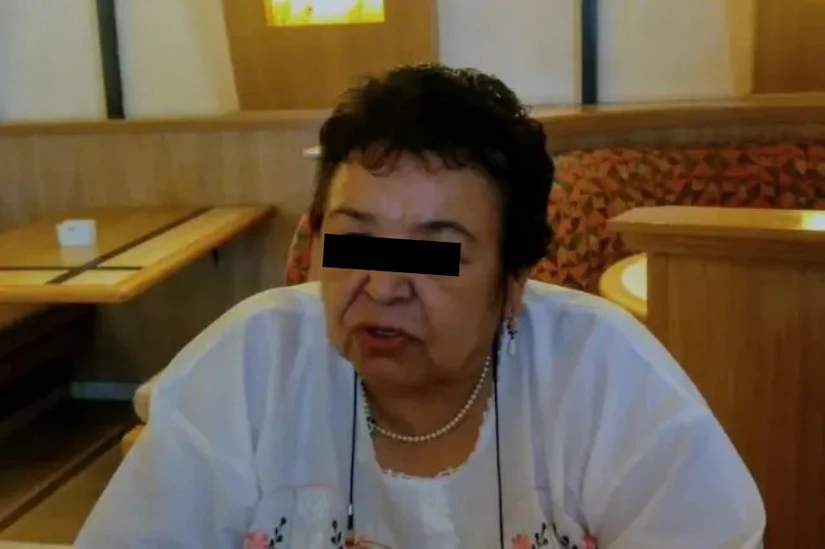 La exfuncionaria de 73 años fue detenida en un domicilio en la CDMX. Foto: Especial