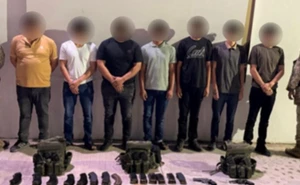 Tenían un arsenal, siete jóvenes son detenidos Culiacán, Sinaloa