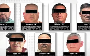 México detiene a siete fugitivos buscados por EE. UU. por narcotráfico y homicidio