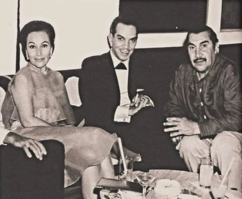 Dolores del Río con Mariano Moreno 