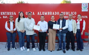 Reparan alumbrado público en el centro de Villa Juárez y Altata, Navolato