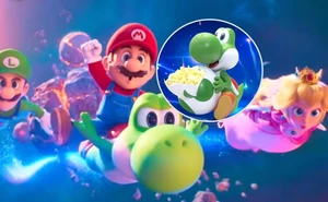 Este es el precio de la palomera de Yoshi de Mario Galaxy en Cinépolis