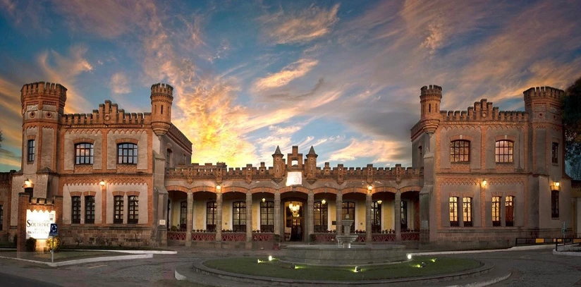 Hacienda San Francisco Soltepec donde se grabó la película La Escondida con María Félix y Pedro Armendáriz. Foto: Cortesía