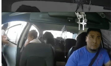 Conductor de taxy recurre a la policía ante emergencia médica durante viaje