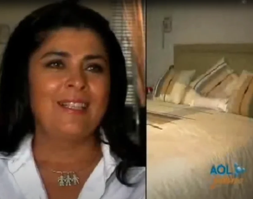 La actriz explicó que su cuarto es su espacio favorito. Foto: Captura de pantalla