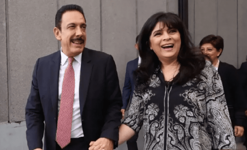 Victoria Ruffo se casó con Omar Fayad. Foto: Cortesía