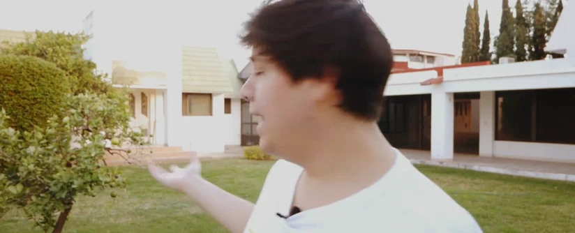 Jardín de la casa. Foto: Captura de pantalla