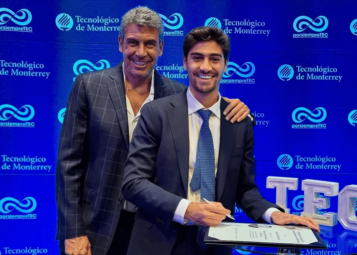 Alejandro Elías Slim es hijo de Arturo Elías Ayub y de Johanna Slim Domit. Foto: Cortesía