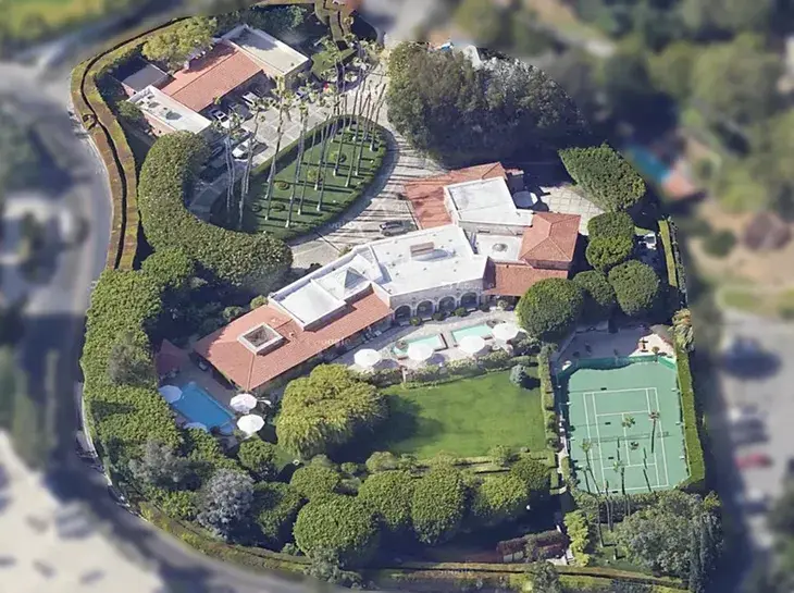 La casa se ubica en en Hollywood Hills. Foto: Cortesía