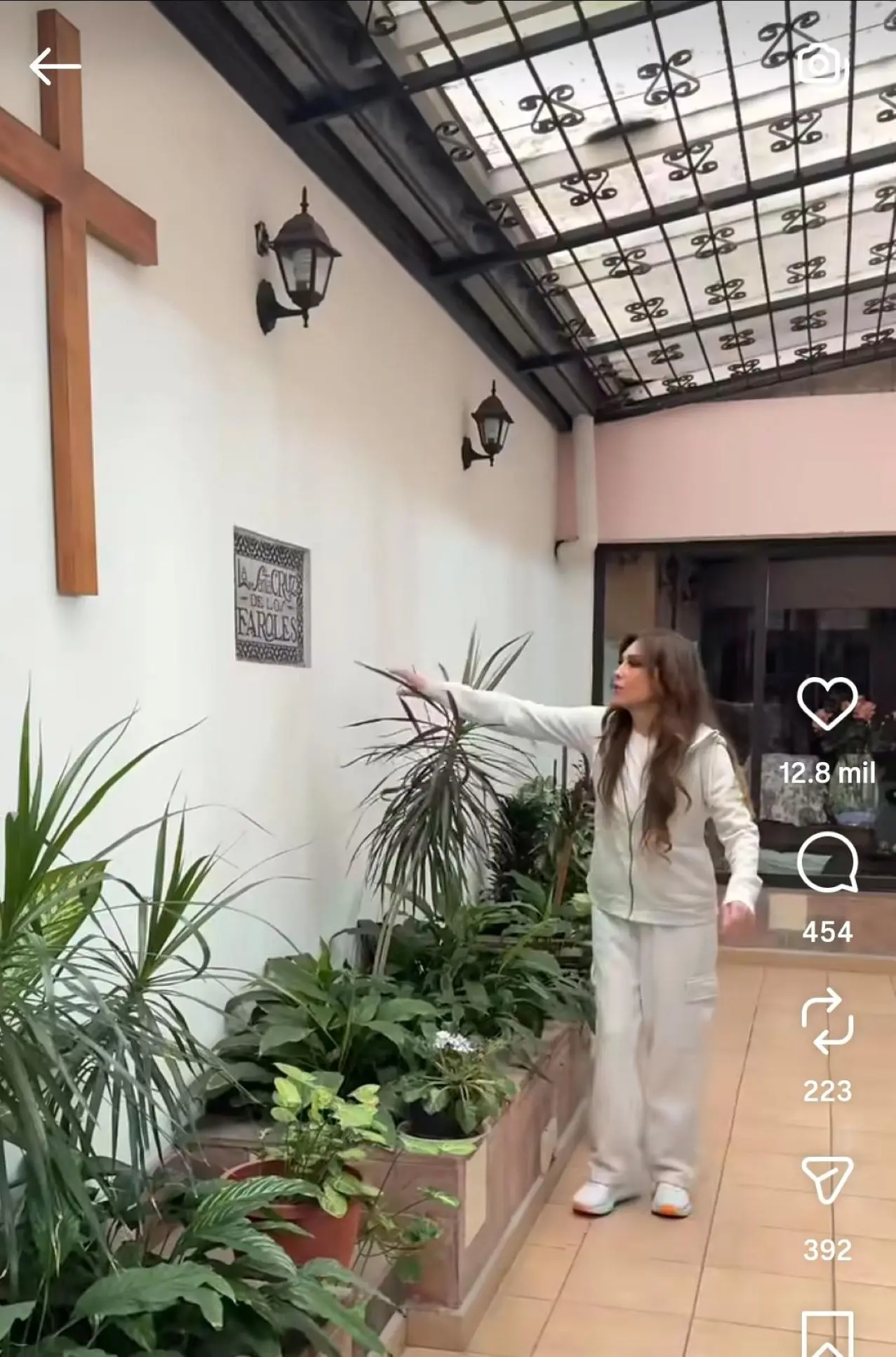 La casa de la unfancia de Thalía en la CDMX. Foto: Cortesía