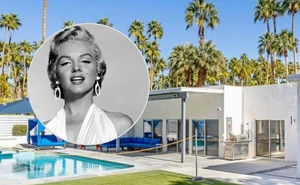 FOTOS. Nadie imaginaba cómo es la casa donde vivió Marilyn Monroe