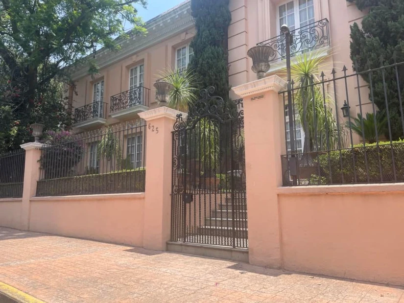 La residencia de los Olmo que aparece en María Mercedes. Foto: Cortesía