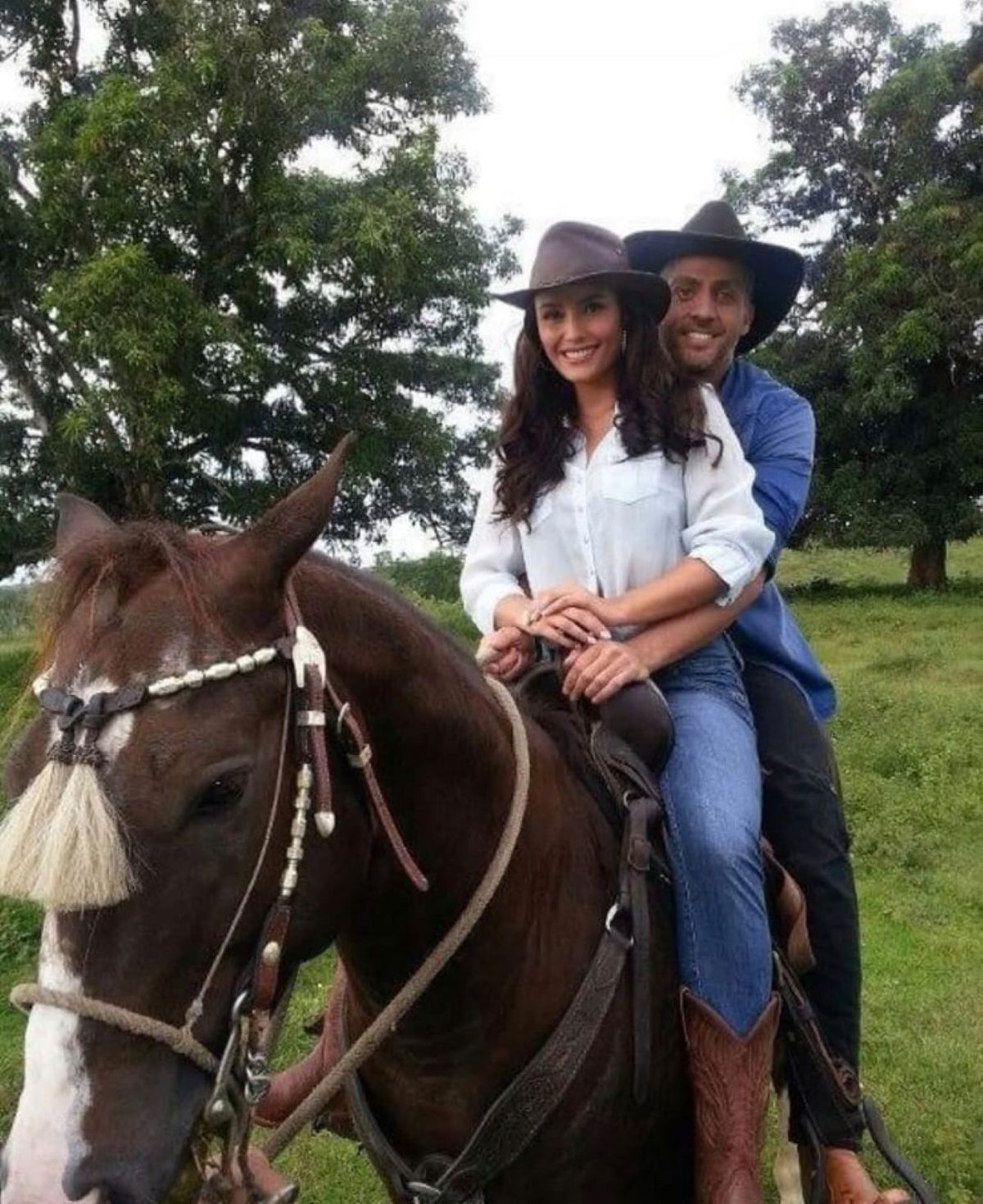 Marco Méndez en la grabación de Las Bandidas. Foto: Instagram