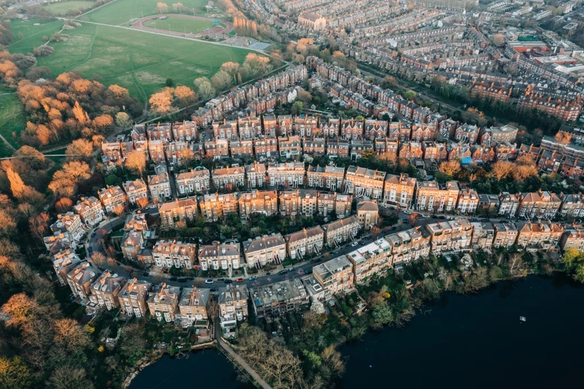 La propiedad se encuentra en la zona histórica de Hampstead, al norte de Londres. Foto: Cortesía