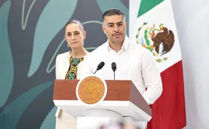 Así luce desde el aire el impresionante puente Nichupté en Cancún