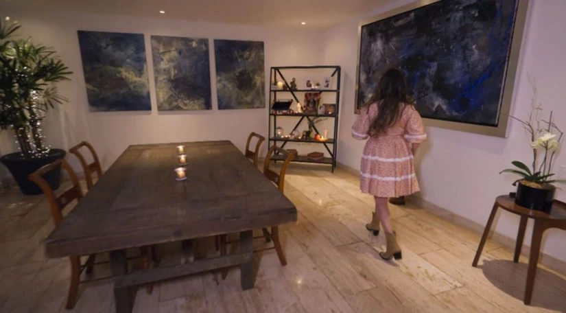 Otro de los espacios de la residencia de Dulce María. Foto: HBO Max