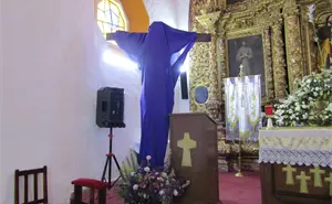 Cada Semana Santa ocurre en las iglesias, pero pocos saben por qué se cubren los santos