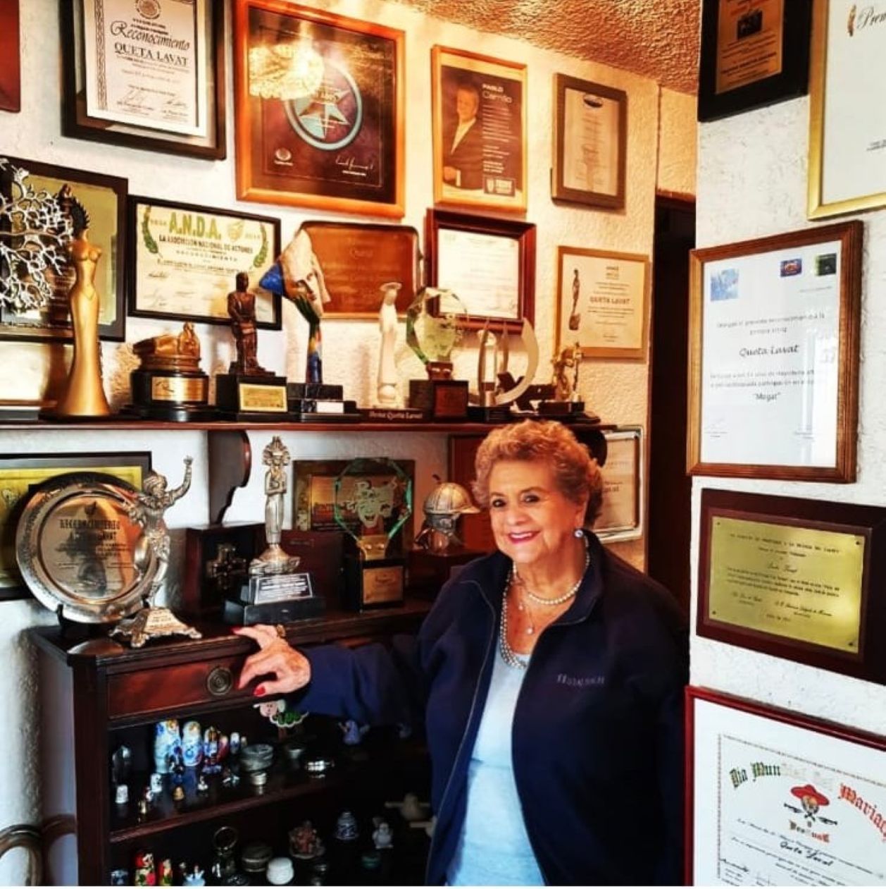 Queta en la que fue su casa en la CDMX. Foto: Instagram