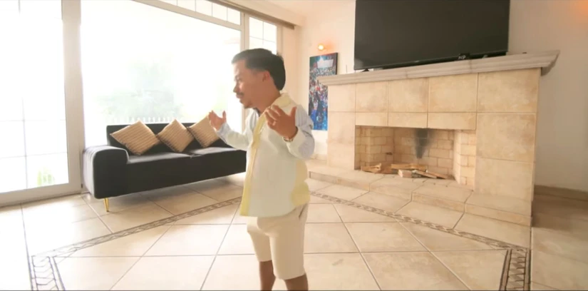 Sala en la casa de Abelito en CDMX. Foto: El Abelito Oficial 