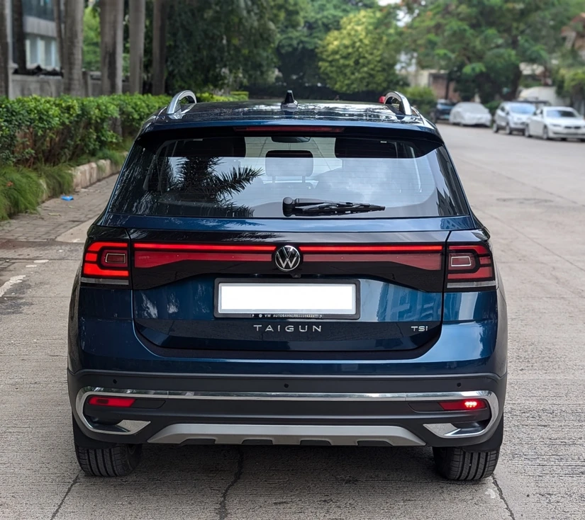 La renovación del Taigun parece tomar inspiración del Volkswagen Tharu XD, vendido en China.