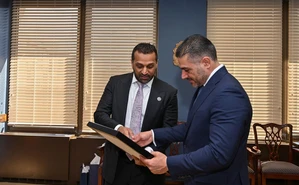 Omar García Harfuch no se detiene: ahora se reúne con el director del FBI en Washington