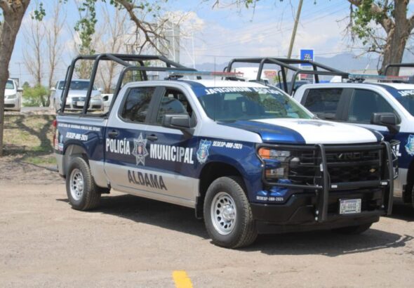 Informa Aldama sobre renuncias de policías municipales