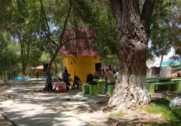 Habilitan zonas para campistas en Coyame