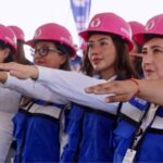 Rinden protesta la primera generación de “Cascos Rosas” de la JMAS Juárez