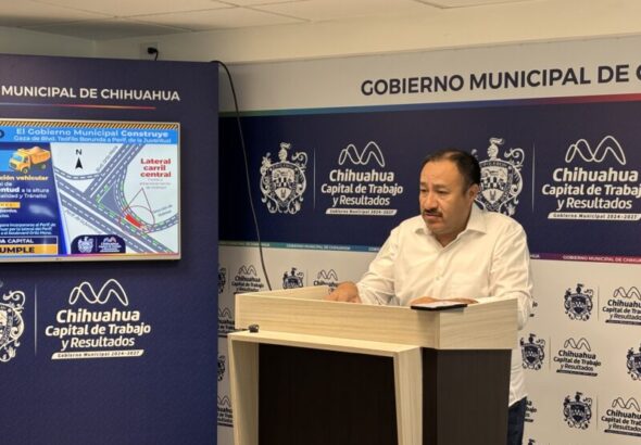 ¡Alerta Vial! Cerrará Municipio circulación en tramo de lateral del periférico por modernización de línea de agua potable